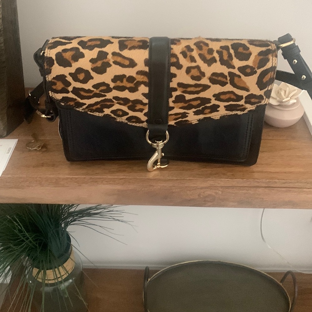 Vintage Rebecca Minkoff leopard print